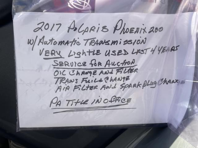 Image of Polaris Phoenix 200 equipment image 4