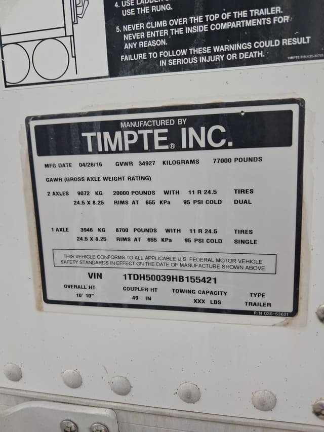 Image of Timpte Super Hopper equipment image 3