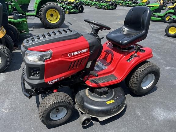 Troy bilt horse riding outlet mower