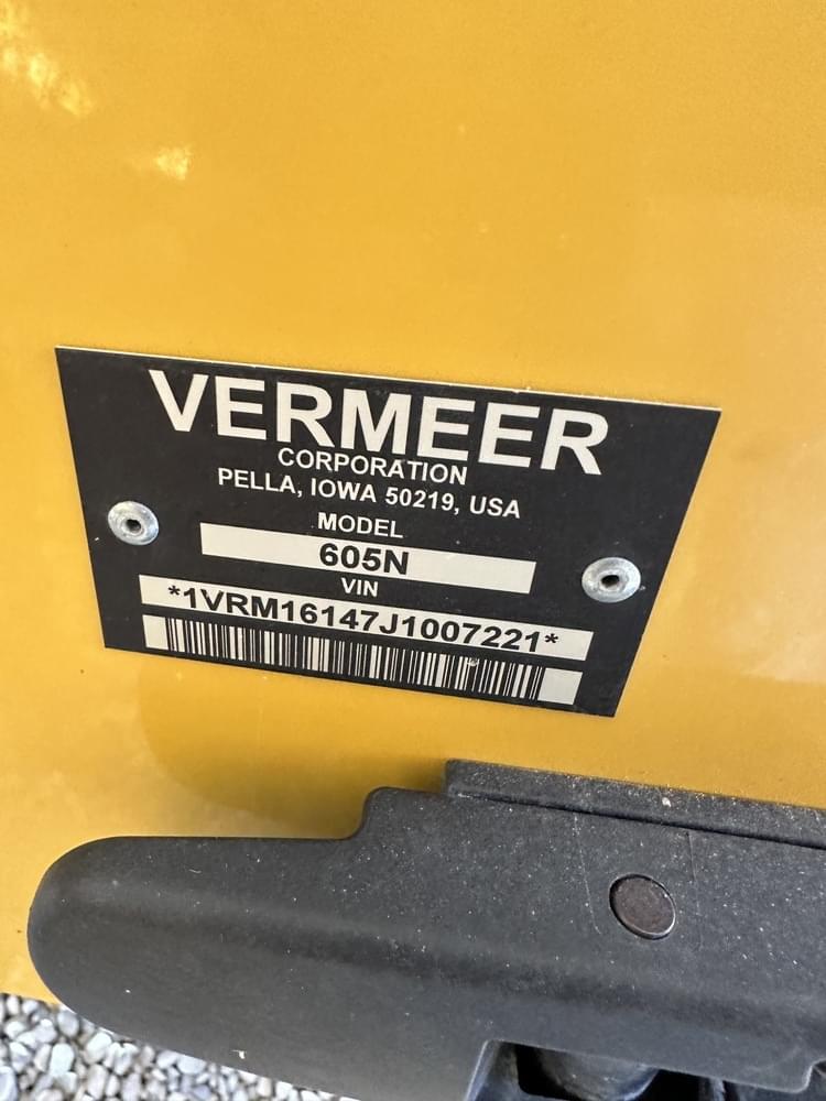 Image of Vermeer 605N Image 1