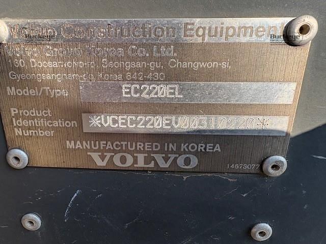 Image of Volvo EC220EL equipment image 4