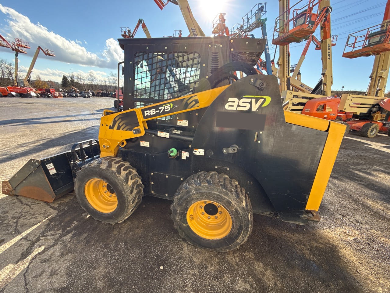 2018 ASV RS75 Equipment Image0