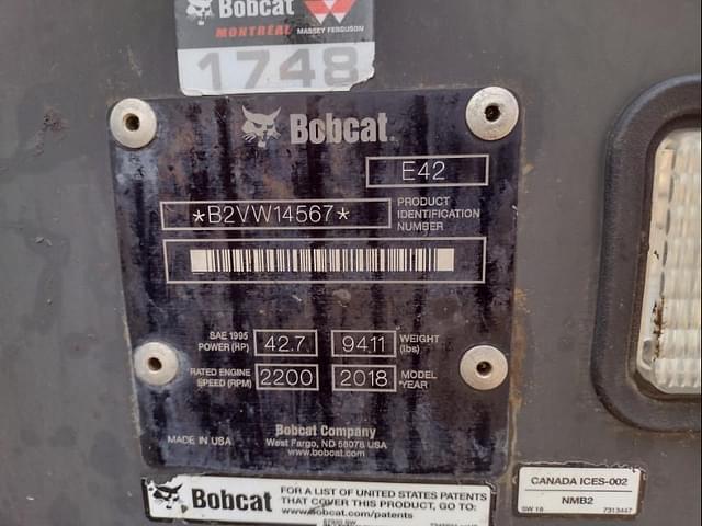 Image of Bobcat E42 equipment image 4