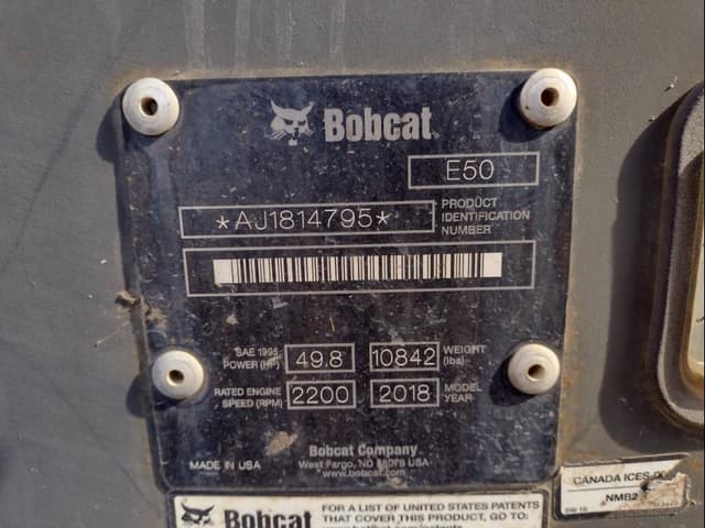 Image of Bobcat E50 equipment image 4