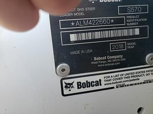 2018 Bobcat S570 Equipment Image0