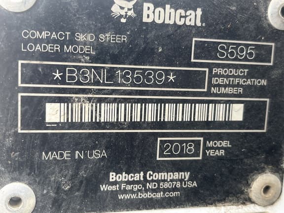 Image of Bobcat S595 equipment image 2
