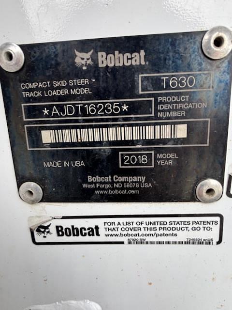Image of Bobcat T630 equipment image 1