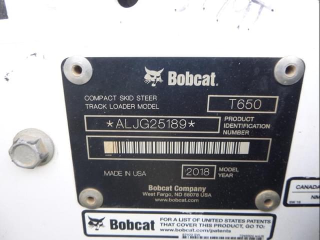 Image of Bobcat T650 equipment image 4
