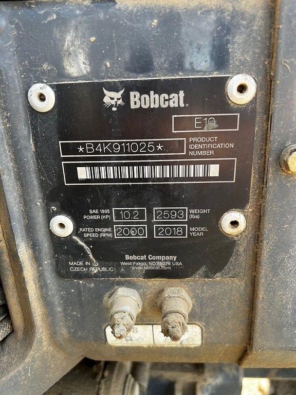 Image of Bobcat E10 equipment image 4