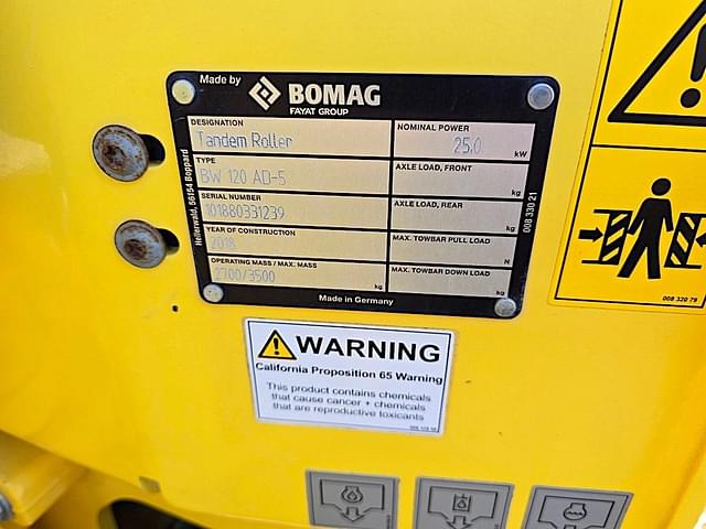 Image of Bomag BW120AD equipment image 4