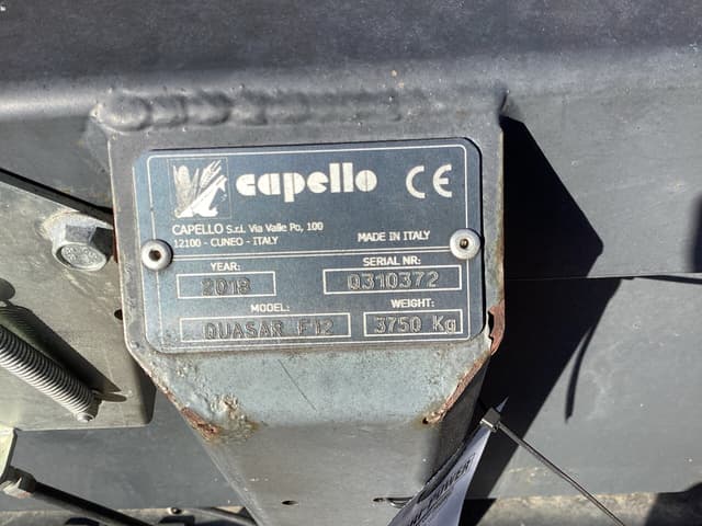 Image of Capello Quasar F12 equipment image 3