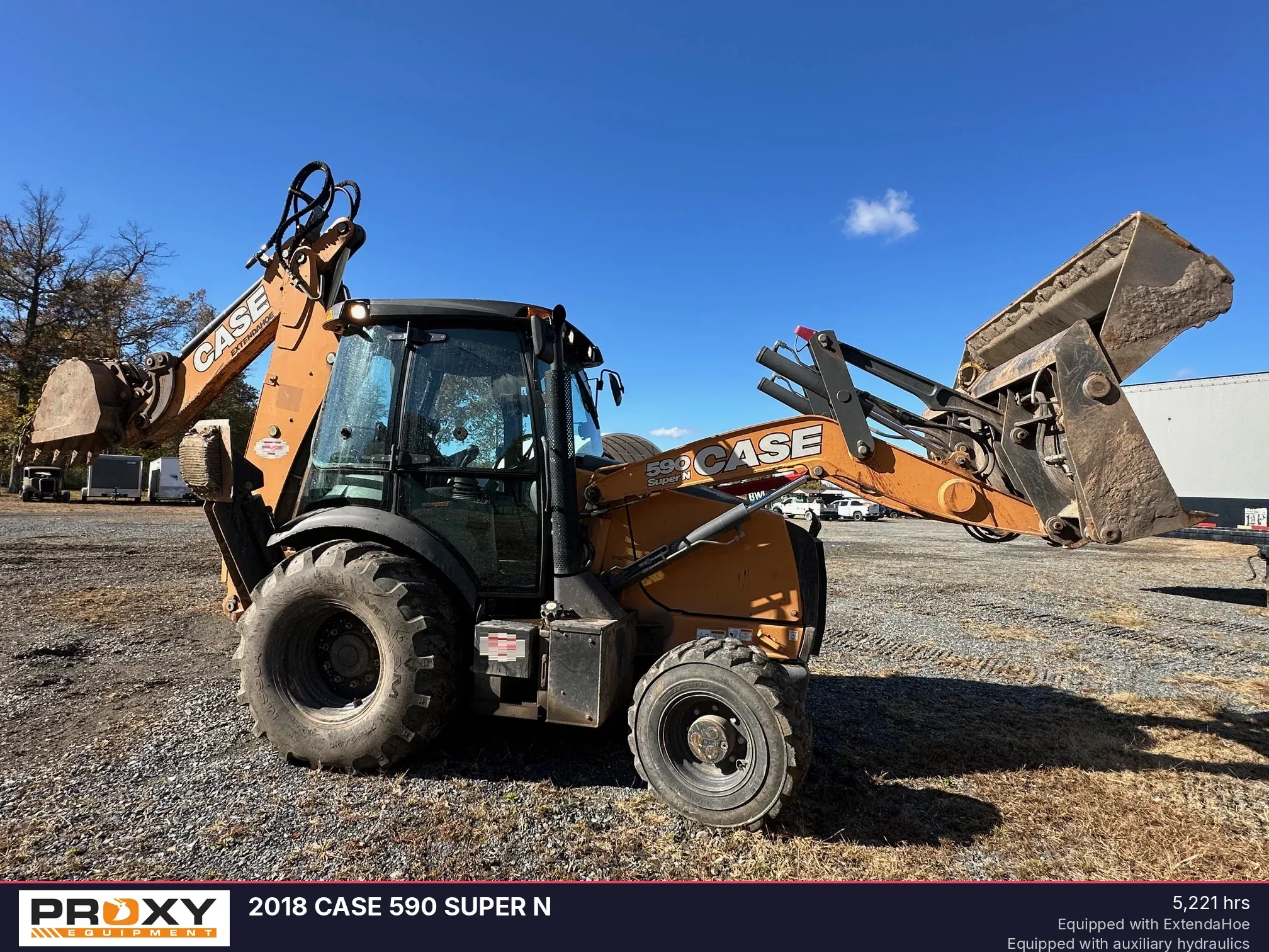 2018 Case 590 Super N Equipment Image0