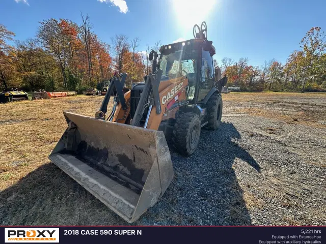 Image of Case 590 Super N equipment image 3
