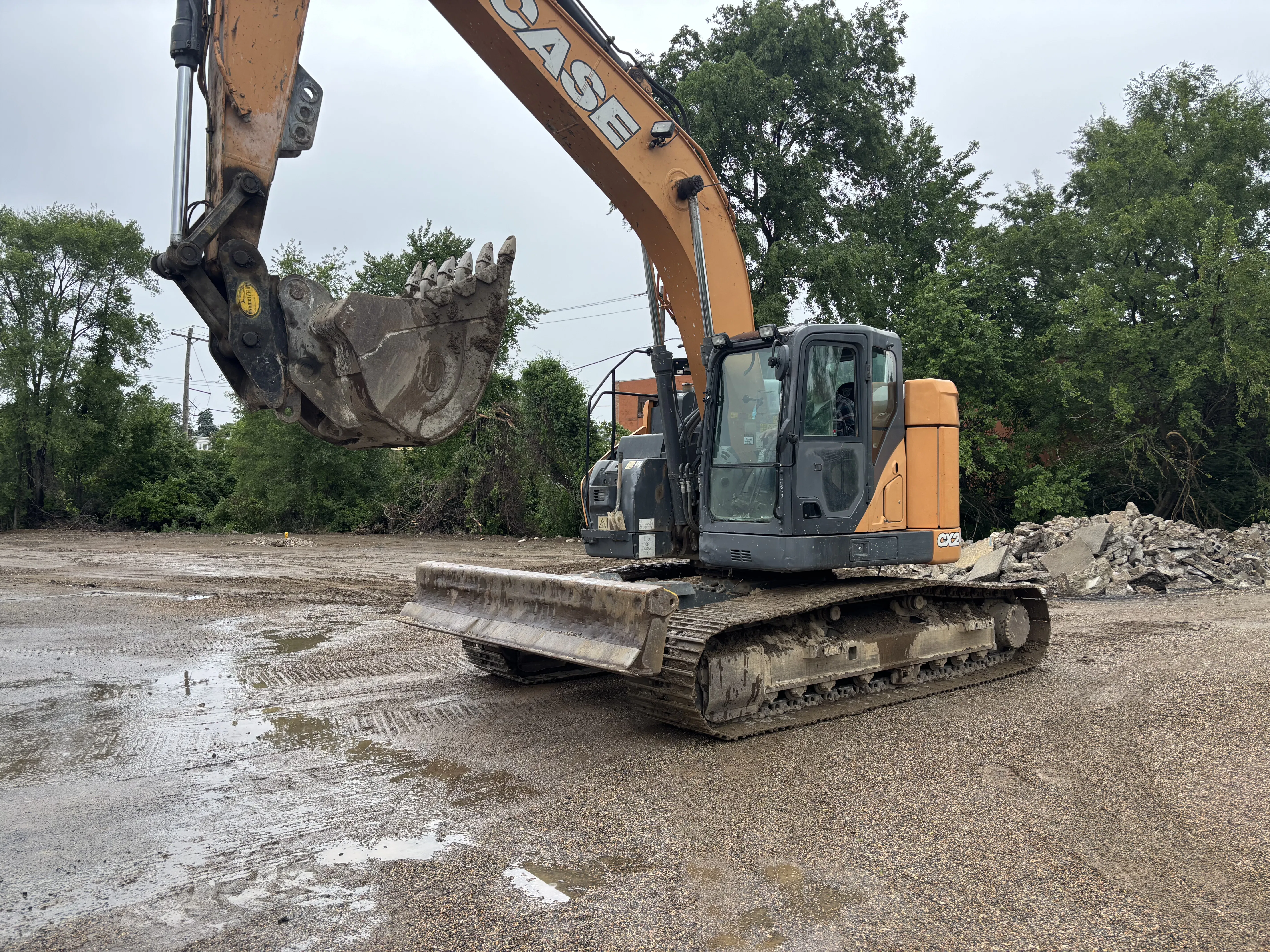 2018 Case CX245D Equipment Image0