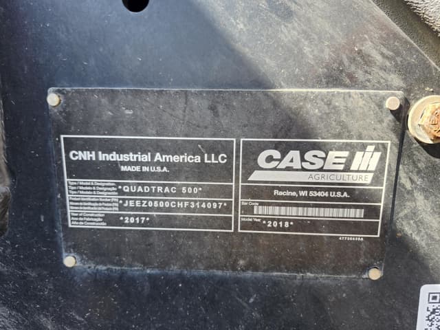 Image of Case IH Steiger 500 Quadtrac equipment image 1