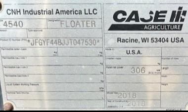 Image of Case IH Titan 4540 Image 1