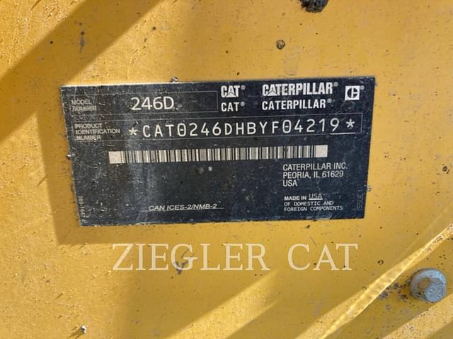 Image of Caterpillar 246D equipment image 4