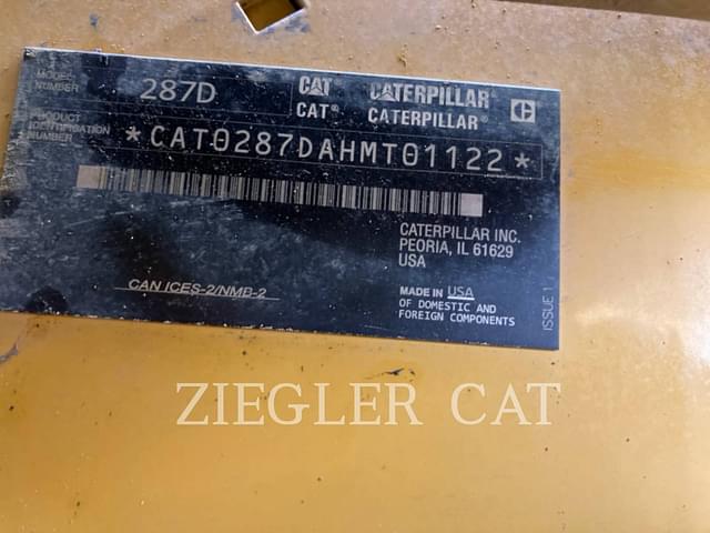 Image of Caterpillar 287D equipment image 1