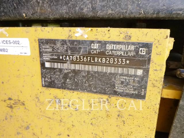 Image of Caterpillar 336FL equipment image 1