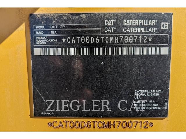 Image of Caterpillar D6T LGP equipment image 2