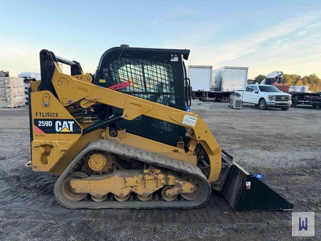 Image of Caterpillar 259D equipment image 4