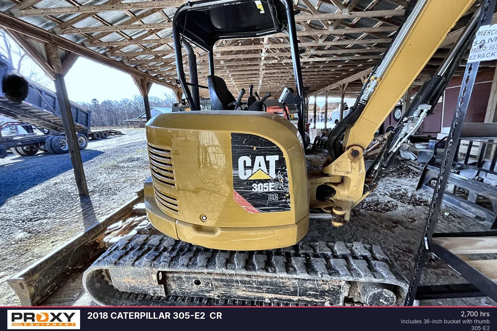 2018 Caterpillar 305E2 CR Equipment Image0