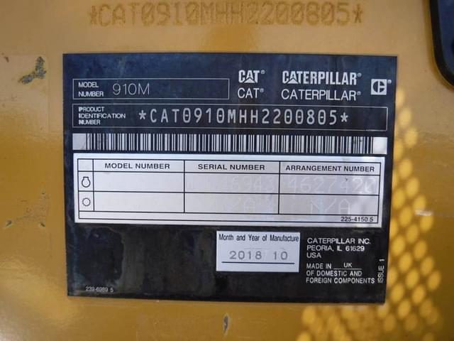 Image of Caterpillar 910M equipment image 1
