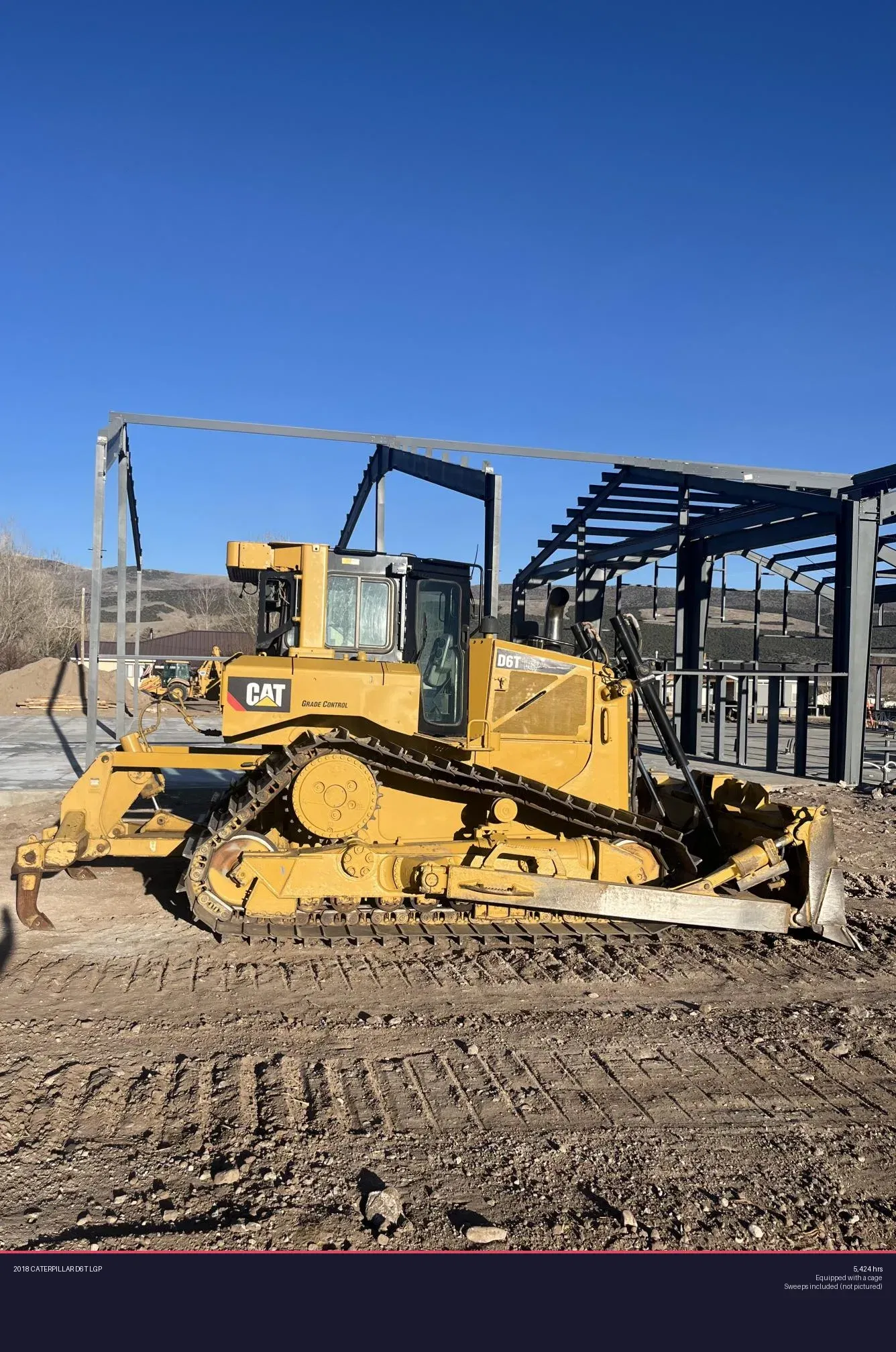 2018 Caterpillar D6T LGP Equipment Image0