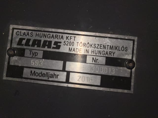 Image of CLAAS 1080 Convio equipment image 1