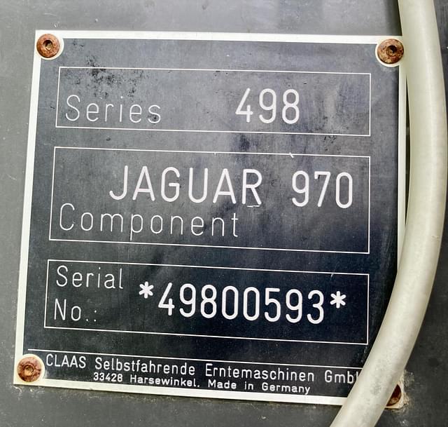 Image of CLAAS Jaguar 970 equipment image 1