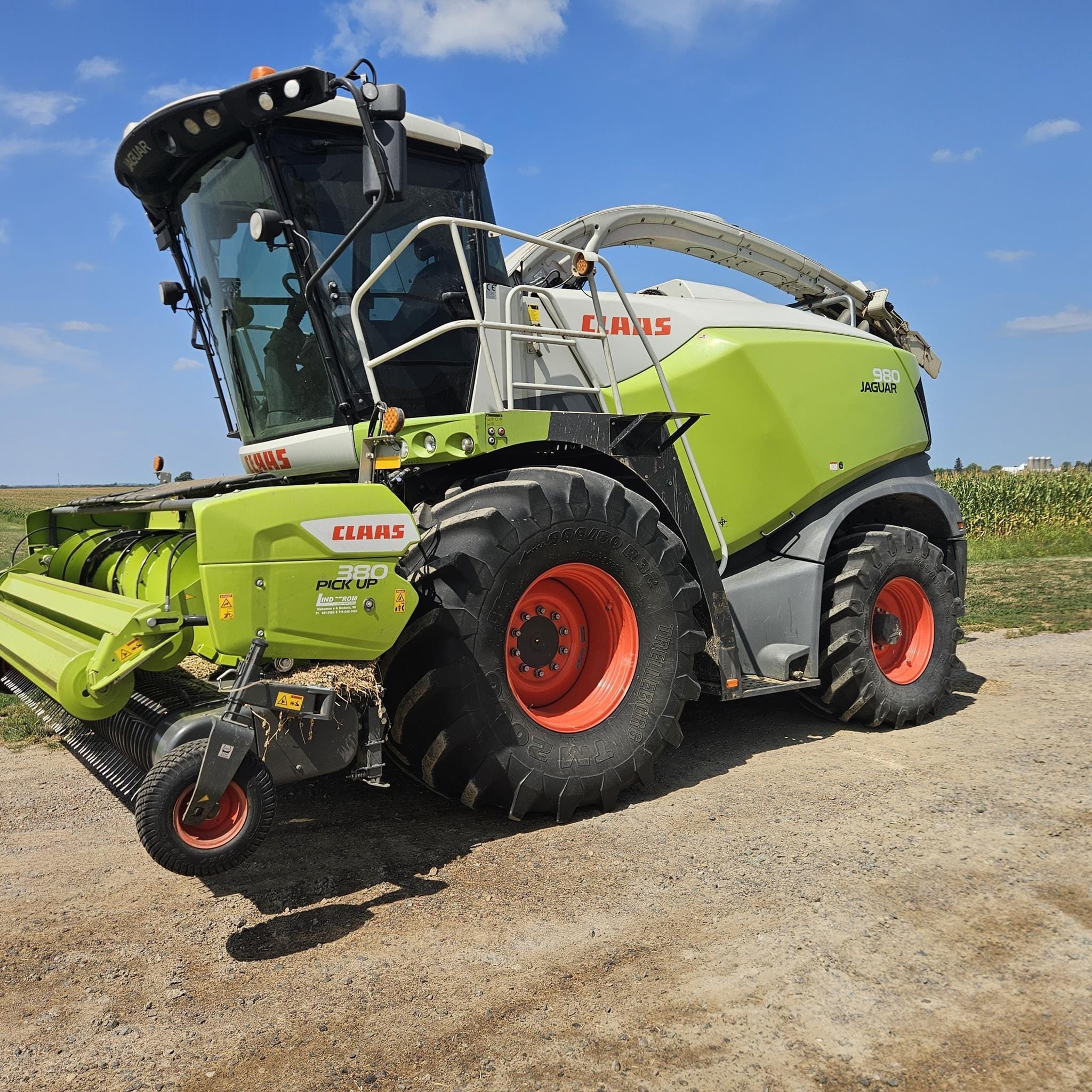 2018 CLAAS Jaguar 980 Equipment Image0