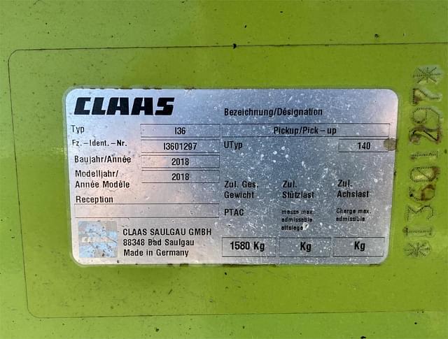 Image of CLAAS PU380 Pro equipment image 2