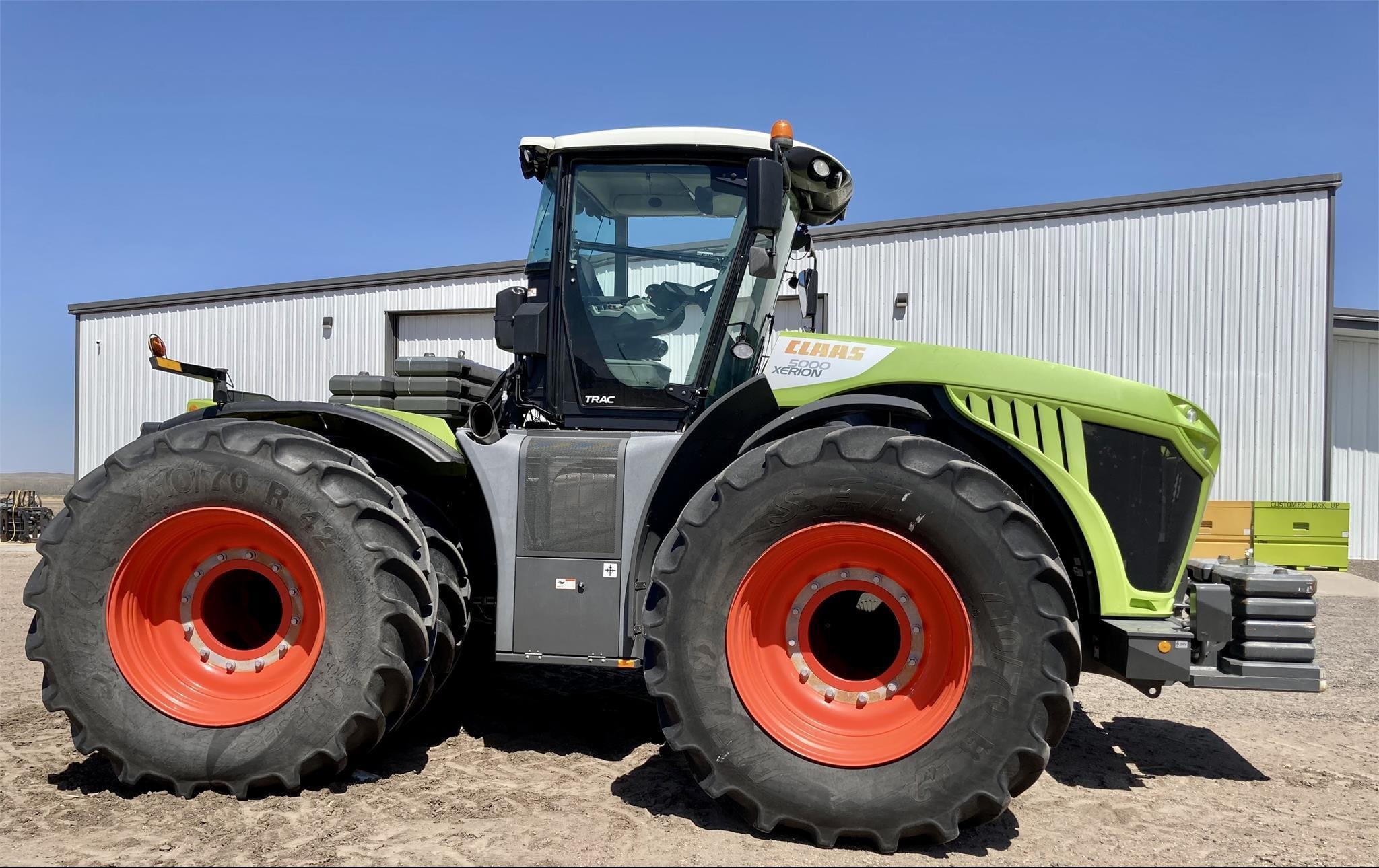 2018 CLAAS Xerion 5000 Trac Equipment Image0