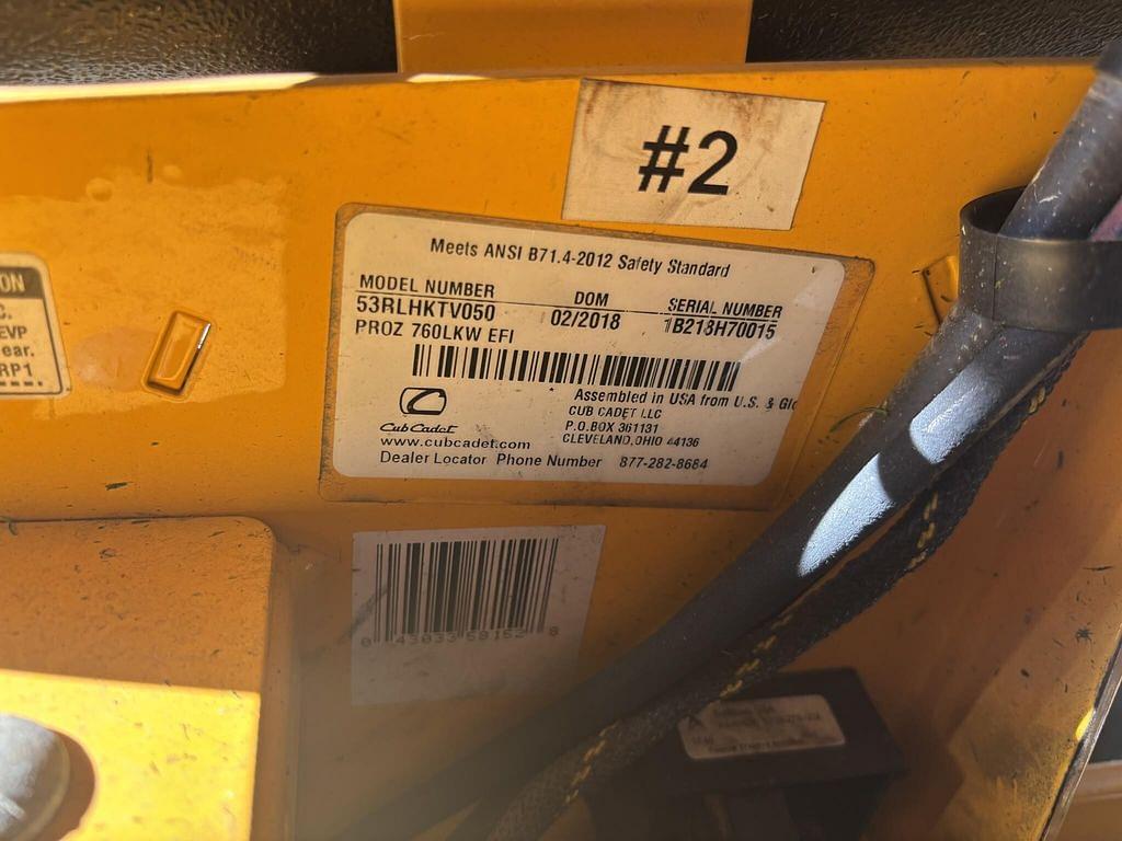 Image of Cub Cadet Pro Z 760L Image 1