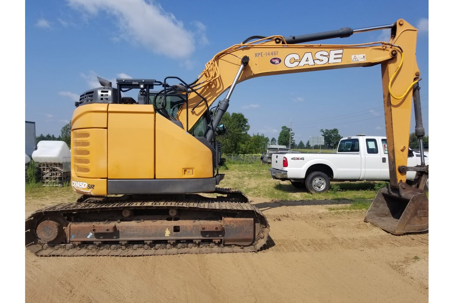 2018 Case CX145D SR Equipment Image0