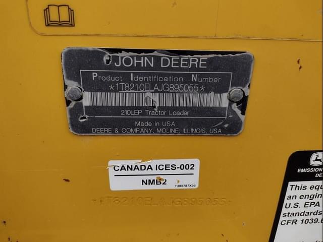 Image of John Deere 210L EP equipment image 4