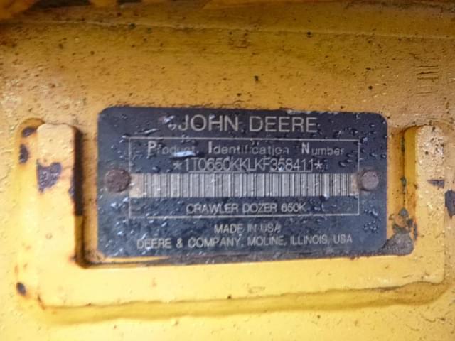 Image of John Deere 650K LGP equipment image 4