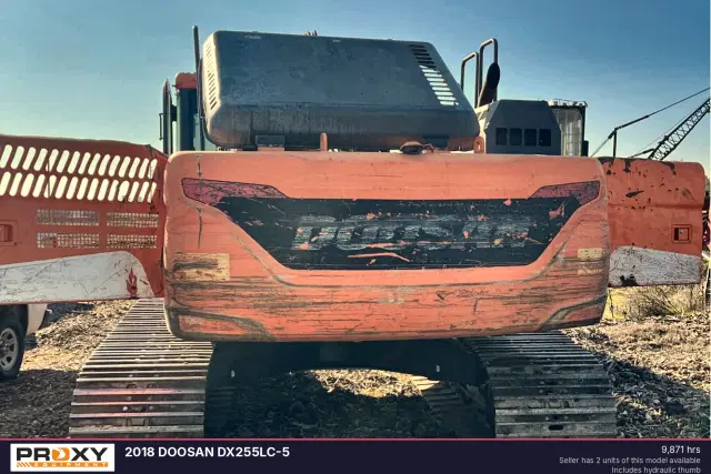 Image of Doosan DX255LC equipment image 3