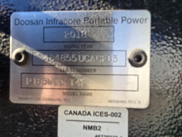 Image of  Doosan P185 equipment image 1