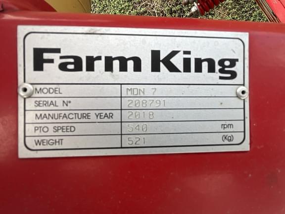 Image of Farm King MDN7 equipment image 4