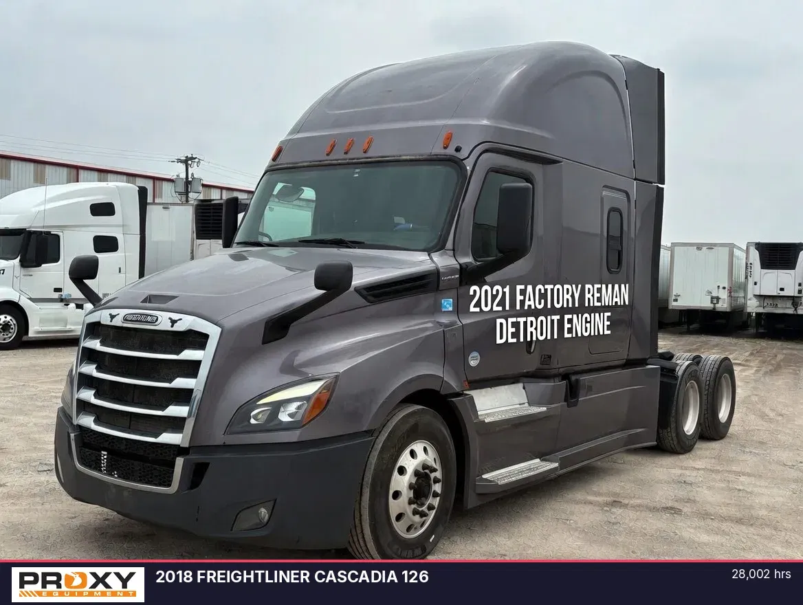 2018 Freightliner Cascadia 126 Equipment Image0