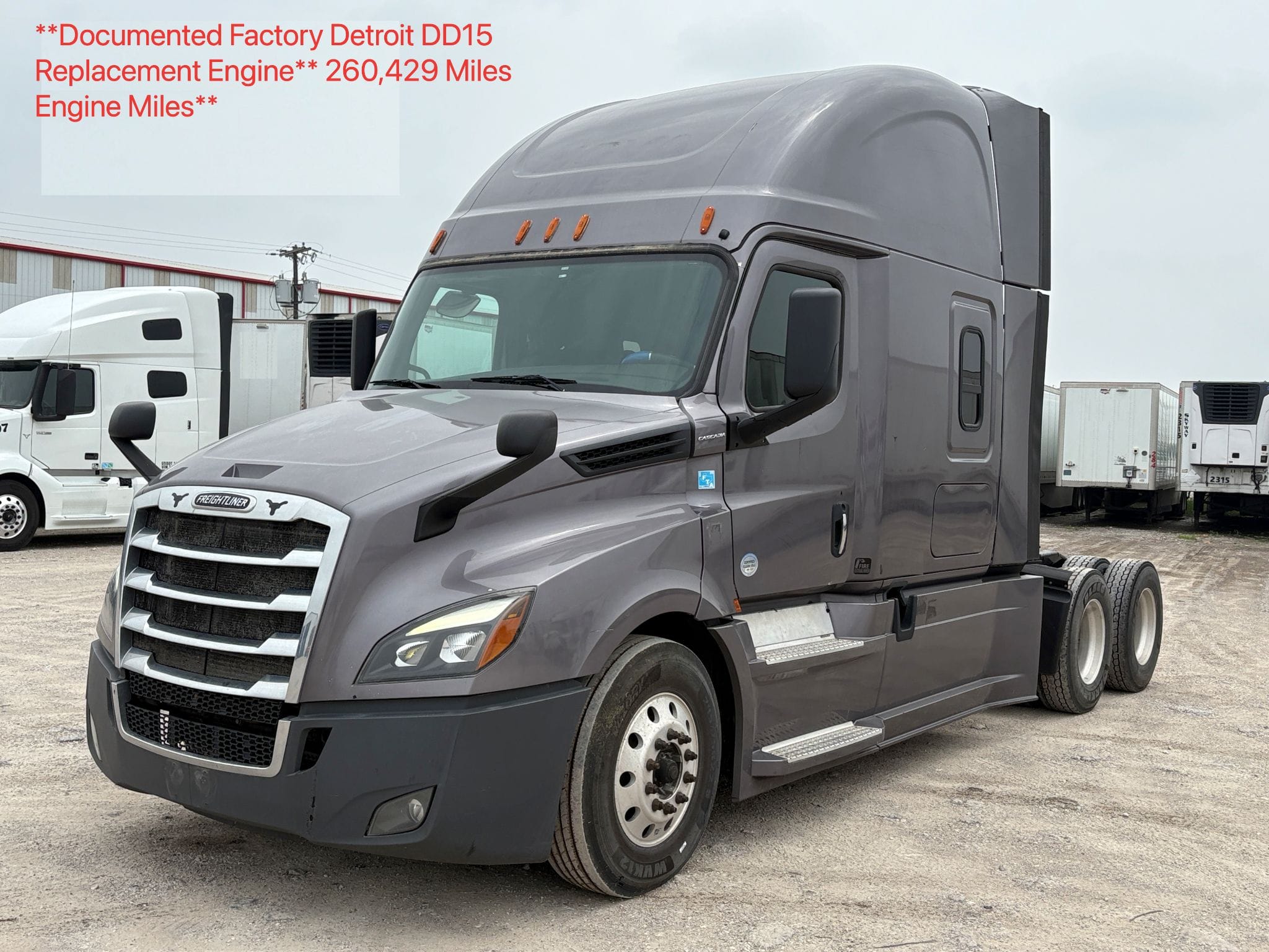 2018 Freightliner Cascadia 126 Equipment Image0