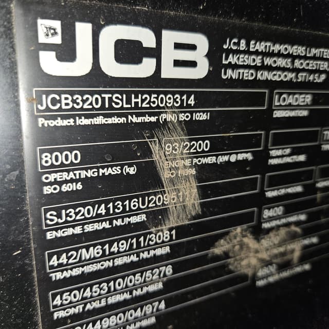 Image of JCB TM320 Agri equipment image 2