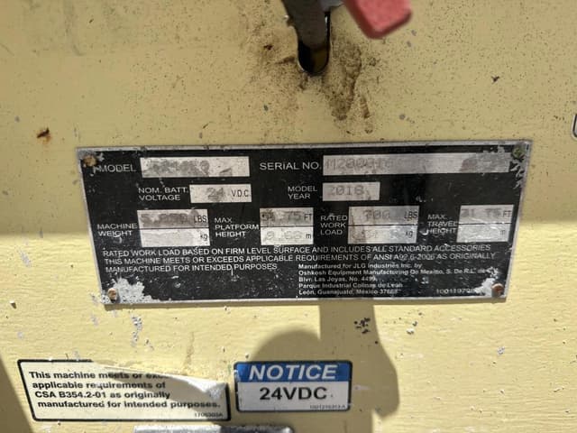 Image of JLG 3246ES equipment image 3