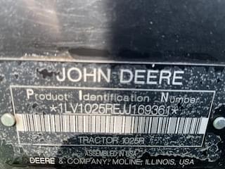 Image of John Deere 1025R equipment image 3