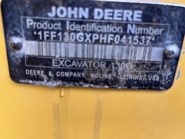 Image of John Deere 130G equipment image 3