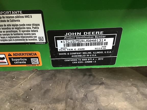 Image of John Deere 1575 equipment image 2