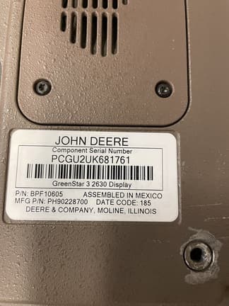 Image of John Deere GS3 2630 Image 1