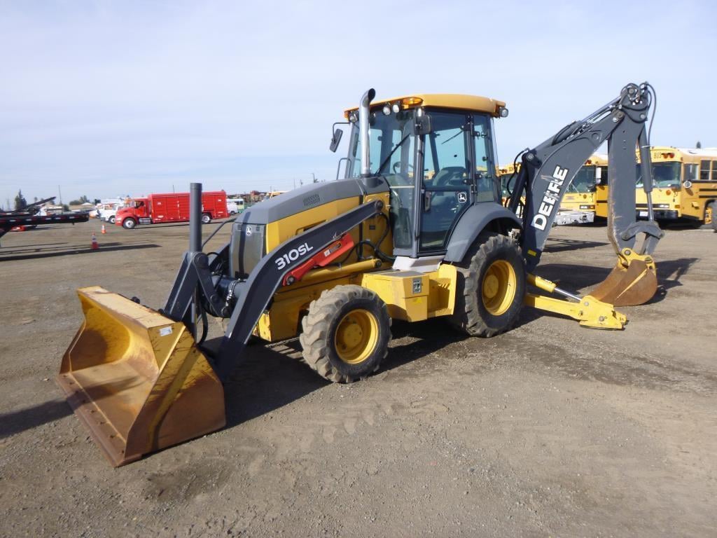 SOLD - 2018 John Deere 310SL Lot No. 2800 Construction with 1,436 Hrs ...