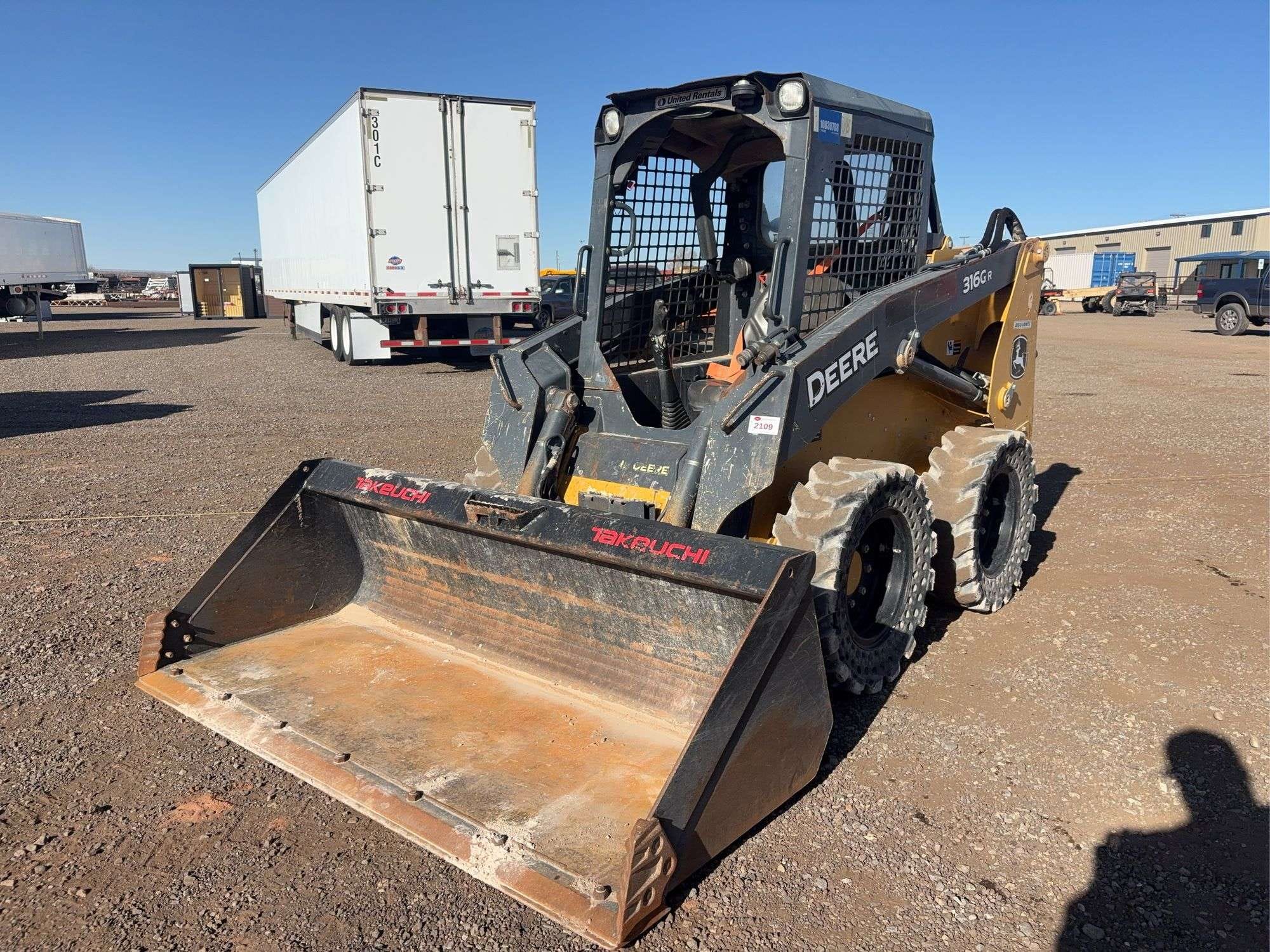 2018 John Deere 316GR Equipment Image0
